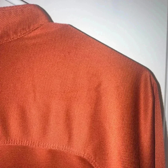 Arc'teryx Mens Pullover Top Zip Mock Neck Burnt Orange - Picture 3 of 5